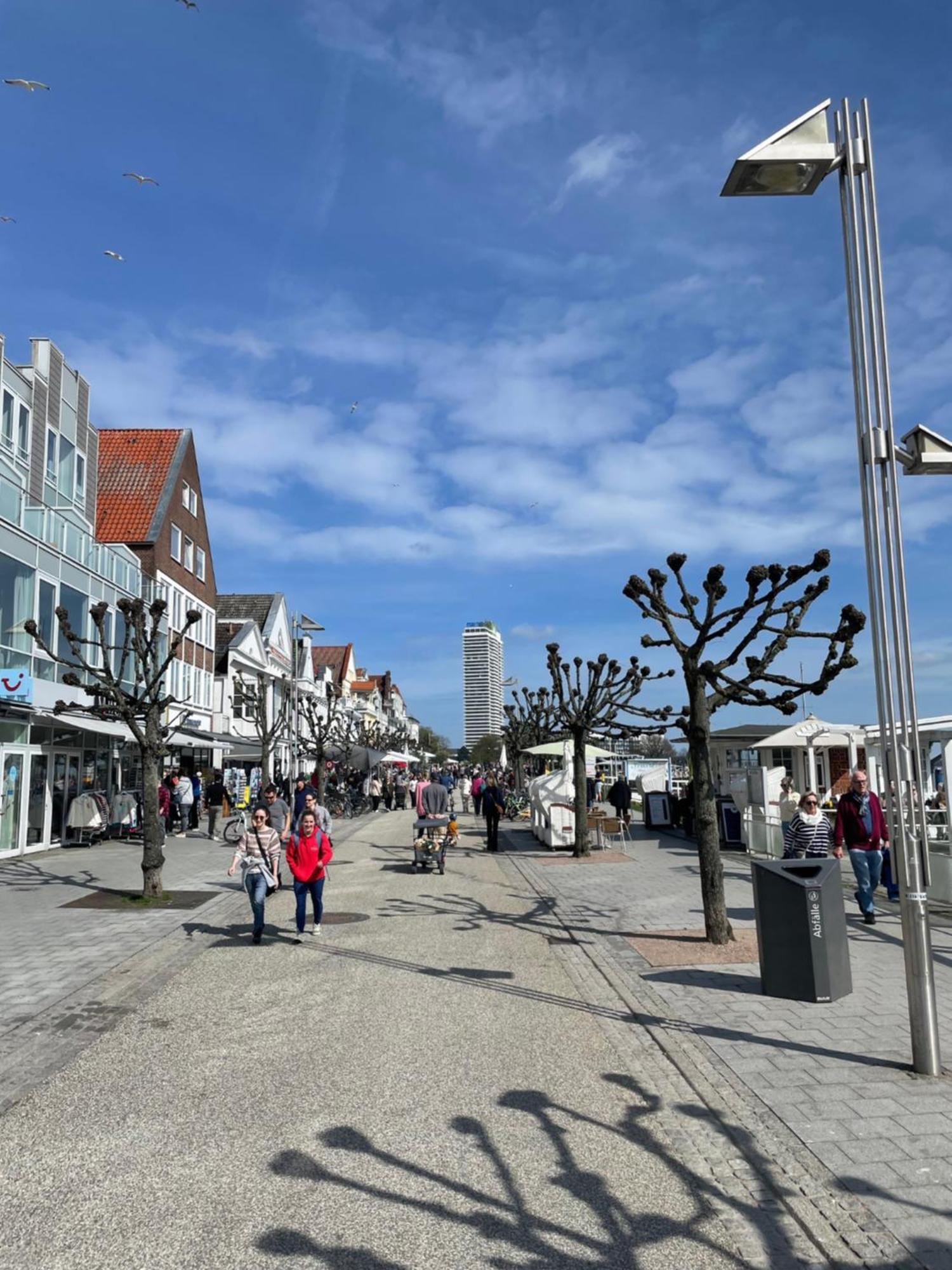 Gut-Zu-Mir Fewo Maritim Travemuende Lübeck Buitenkant foto
